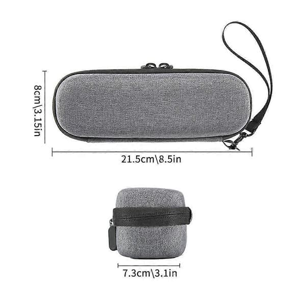 For DJI Osmo Pocket 4 Portable Bag PU Lycra Water-Resistant Storage gray nylon gray nylon