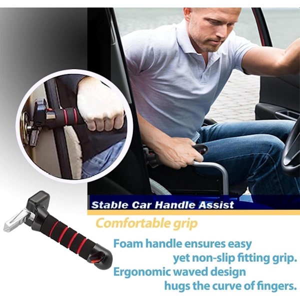 Car Entry and Exit Aid - Multifunctional Car Exit Aid - Entry Aid - Car Assistance - Handle - Safe - Comfortable & Practical ...