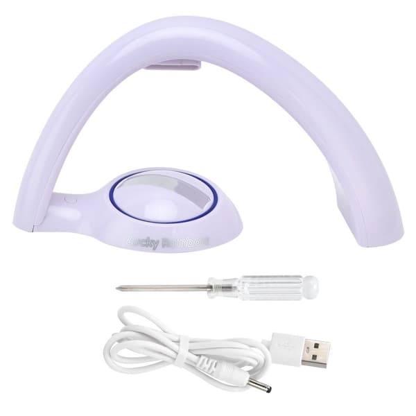 Rainbow Projection Lamp, Colorful Color Changing USB Power Supply KLB