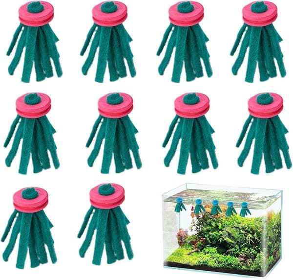 Mop De Ponte akvarium 10 stk beskyttelse yngel egg samlere -