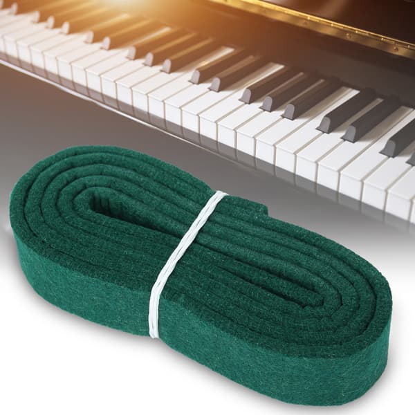 1265*25*5mm Dark Green Piano Check Tape Tuning Tool Musical Instrument Accessory