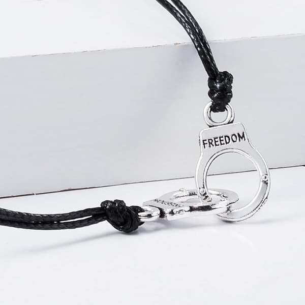 2 st Handbojor Charm Vävda Rep Vänskap Armband Par Bes