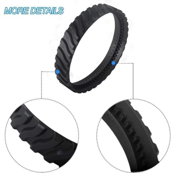 4 pcs R0526100 Replacement Tracks Compatible with Zodiac Baracuda MX8 MX6 Robotic Pool Cleaners