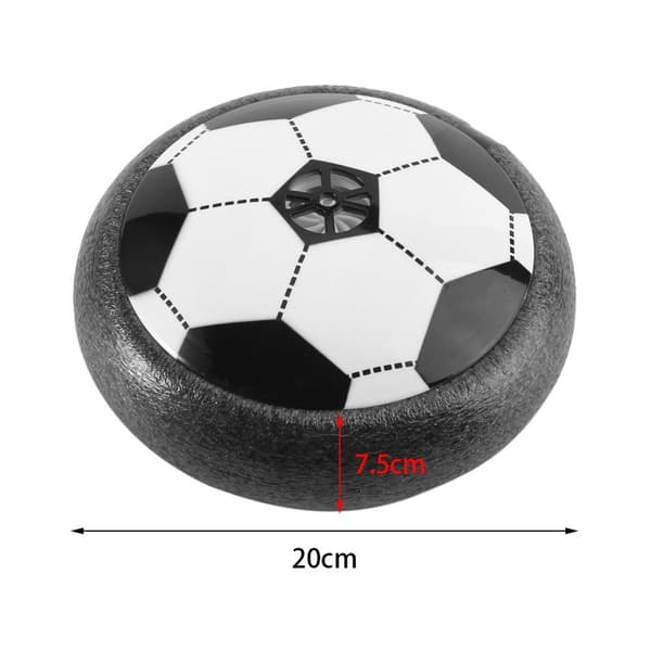 Färgglad, batteridriven, luftflytande LED-fotboll KLB