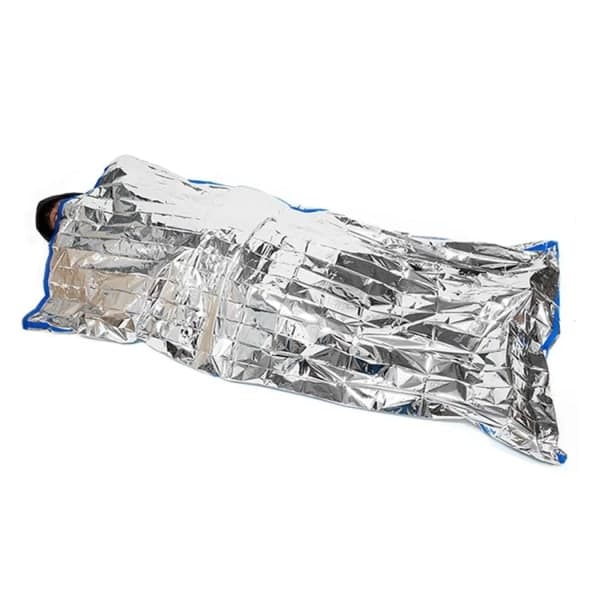 Bærbar sovepose, fortykket multifunksjonell sovepose kuldebeskyttende varmt nødteppe, egnet for utendørs camping 1-Pack-tfrf 1-Pack 1-Pack