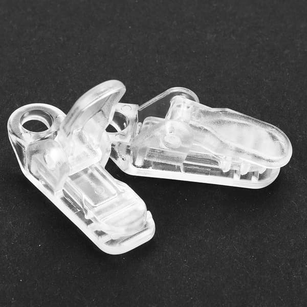 20 Pcs/Pack Tent Clip Hook Awning Wind Rope Clamp Tent Pull Point for Outdoor Camping
