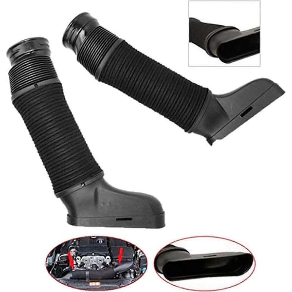 Left and Right Air Intake Duct Kit for GLK350 3.5L Black