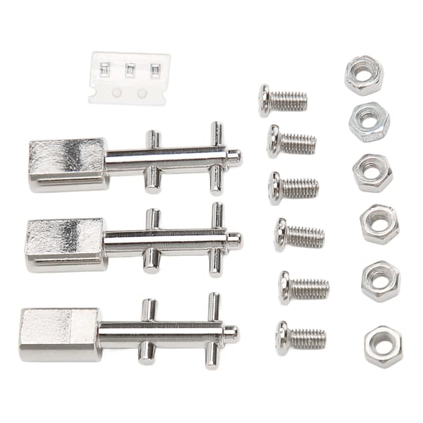 3 pcs rocker switch matte chrome plating heavy duty rocker switch with button for REVOX B77 B710 for STUDER A710 PR99