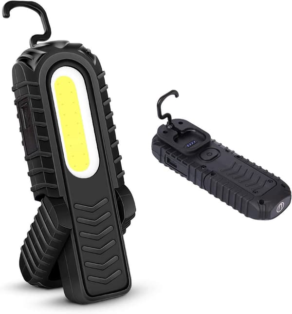 Rechargeable LED Work Light, 5W COB Front LED Inspection Lights w