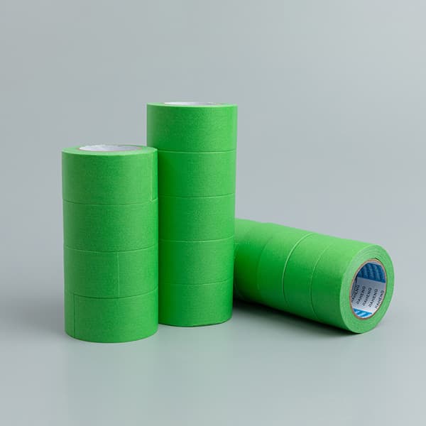 10 stk. 24 mm grøn malertape med lav klæbeevne, malertape til kunstnere, malere, der dekorerer ca. 25 mm