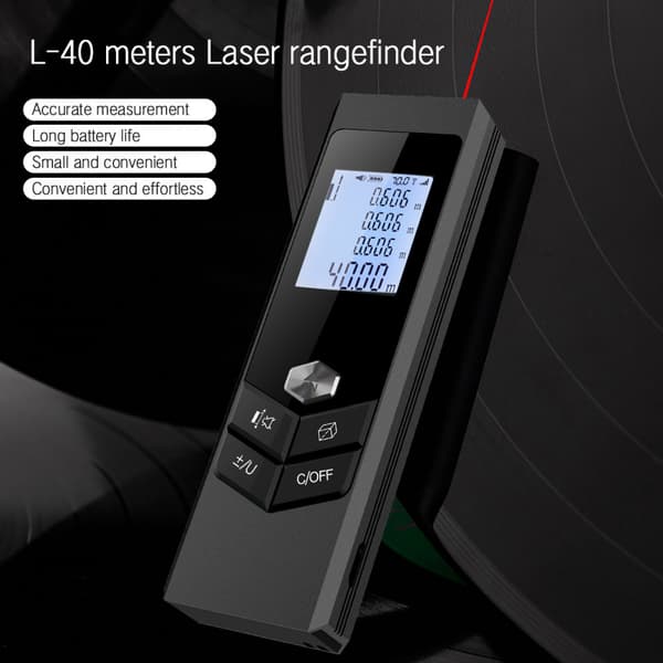Digital laser afstandsmåler