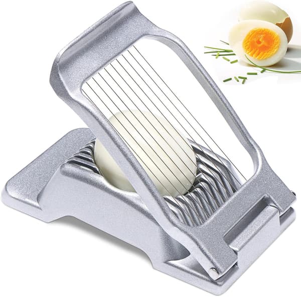 Stainless Steel Egg Slicer, Dishwasher Safe, Egg Divider, Potato Slicer, Egg