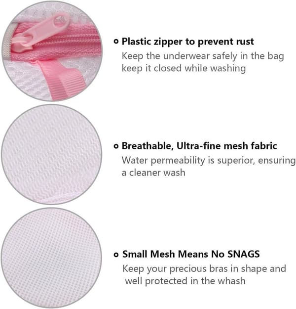 BH Vaskepose, Genanvendelig Vaskepose med Lynlås, Brug