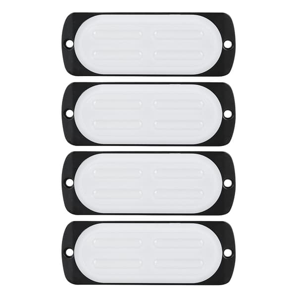 4 stk 12-24V 20LED Blitslys Strobelys Bil Lastebil Nødvarsellampe Sidelys