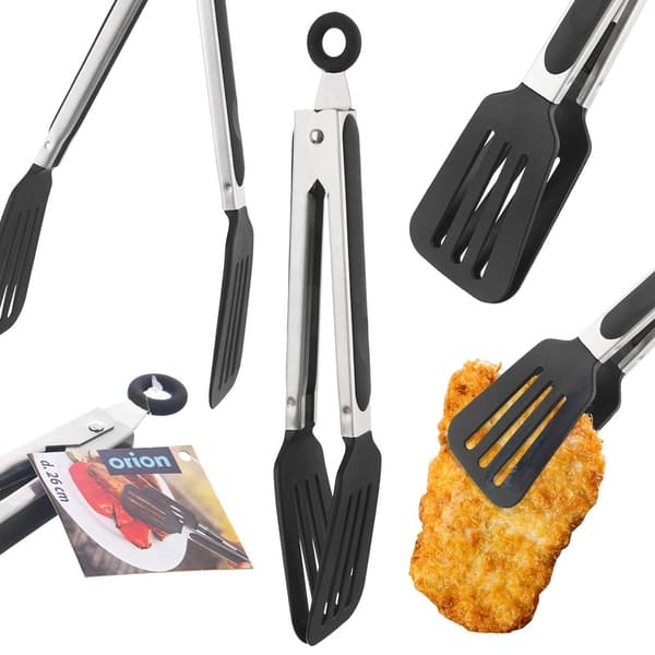 Teräksiset keittiöpihdit 26 cm 65