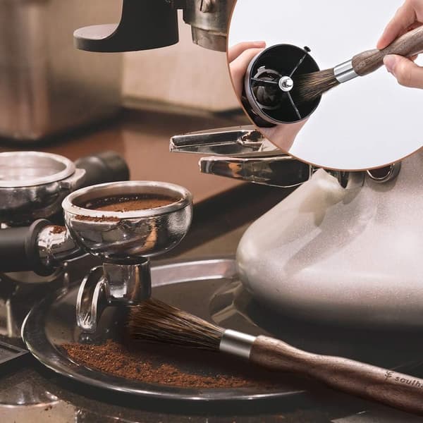Professionellt kaffeborstset (rak + böjd) No-Loss Natura