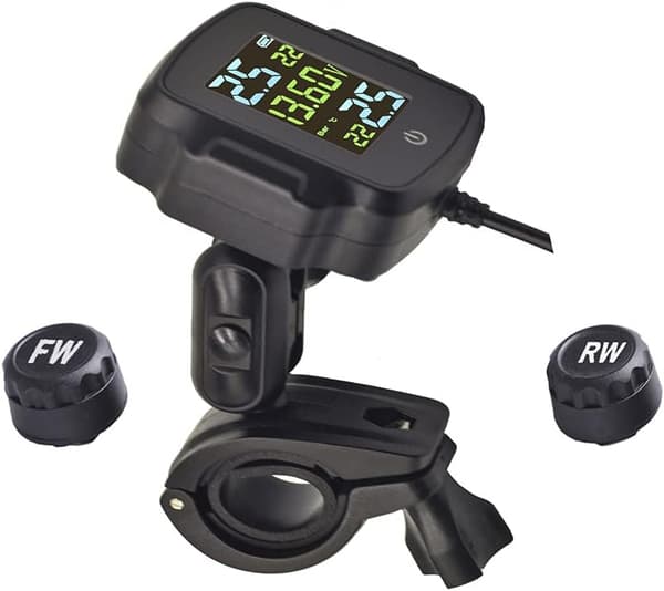 Motorsykkel dekktrykkovervåkingssystem TPMS-detektor