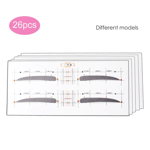 Eyebrow Stencil Kit Reusable Eyebrow Template Eyebrow Shaping Tool Eyebrow Grooming Kit