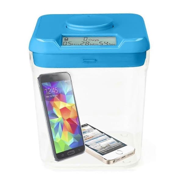 Time Lock Container, Timed Lock Box for Cell Phones, Snacks, and Other Unwanted Items--(,) Edition 0621