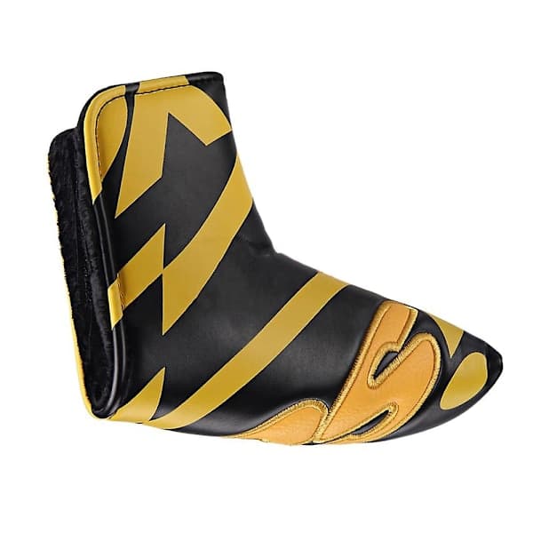 Golf Club Blade Putter Cover Headcover With PU Leather Closure, Yes Patterned Golf Accessories