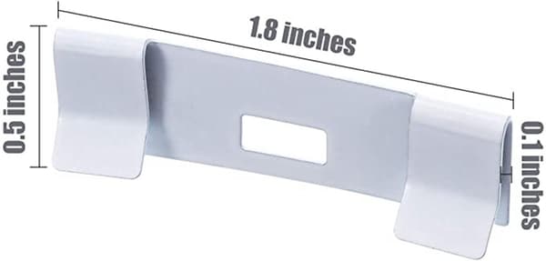 10-pack vertikala persiennreparationsskenor