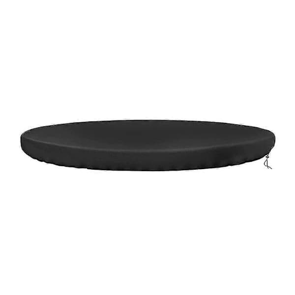 [EN] Fire Pit Cover 420D Oxford Waterproof Dustproof Windproof Cover for Round Fire Pit Adjustable Fire Pit Cover with Drawstring