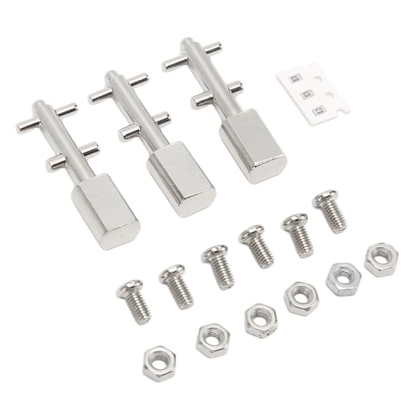 3 pcs rocker switch matte chrome plating heavy duty rocker switch with button for REVOX B77 B710 for STUDER A710 PR99