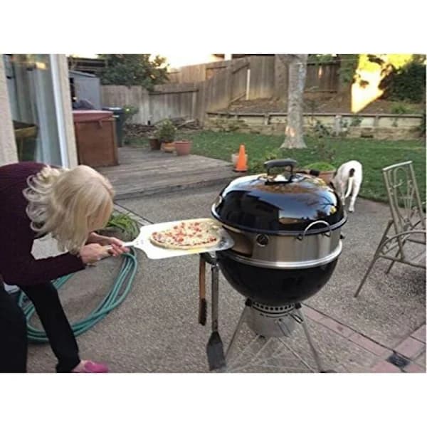 BBQ Grilltermometer 52 mm urskive i rustfritt stål temperaturmåler for kullgrill, røyker, pizzaovn