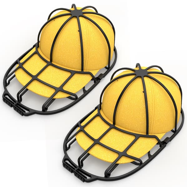 Hat Shaper - Hat Shaper for Washing and Storage - Cap Cage for Washing Baseball Caps Black