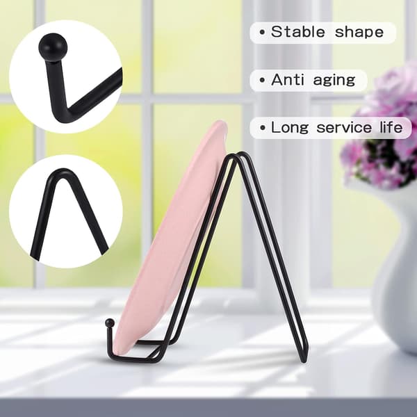 5 stk. Displaystativer 15 cm billedrammestativer, stativer til display, tallerkenholder displaystativer holder til billeder_tfrf