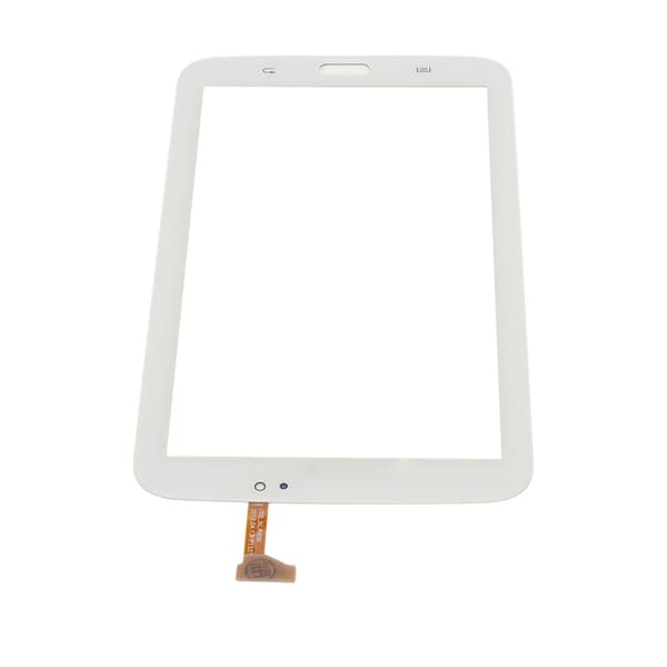 Touchscreen Digitizer Clear HD Sensitive Phone Glass Replacement for Samsung Galaxy Tab 3 SM‑T210 T217 P3210 White Frame