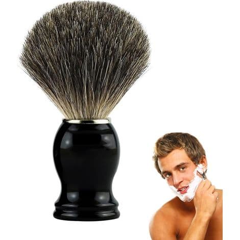 Barberkost, svart håndtak
