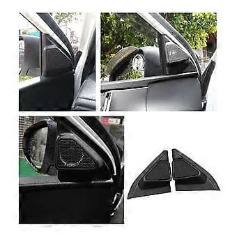 Speaker Cover for Car Door Panel Audio Horn Tweeter Triangular Speaker for 2014-2018