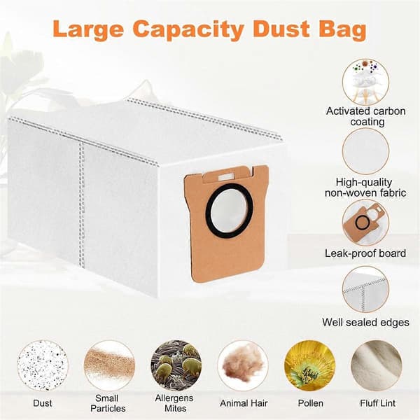 For Xiaomi X20+ Robot Vacuum Cleaner Replacement Parts As Shown