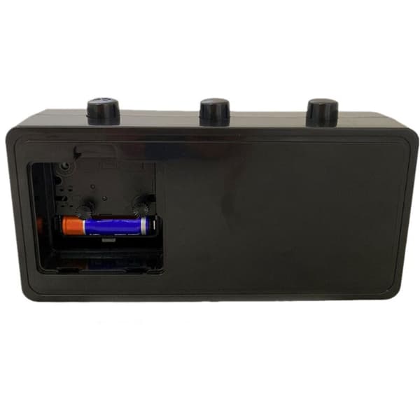 Manual Flip Alarm Clock Digital Clock Versatile Square Alarm Clock Study Calendar Fashion Clock