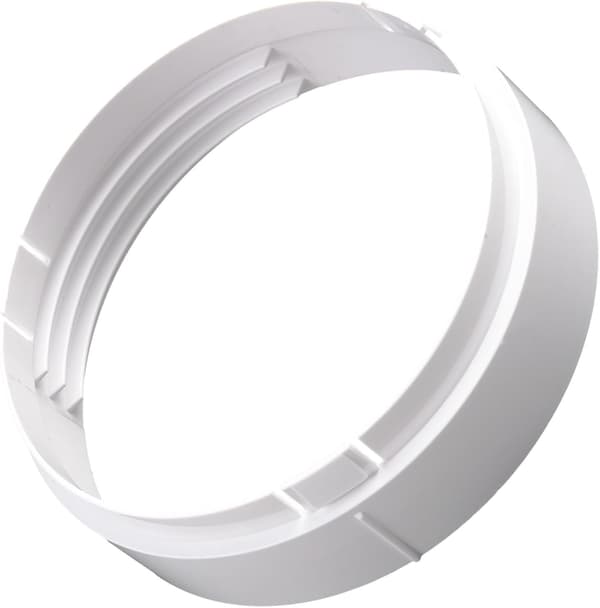 Luftkonditioneringsavgasröranslutning Diameter, Höger Mekanism Mobil med Cirkulär Baffelplatta, 15cm ABS Material Vänster Svängbar