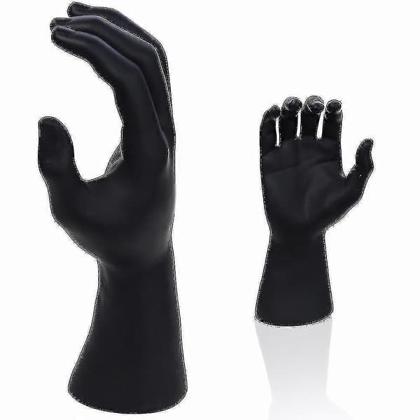 Sort mandlig mannequin hånddisplay til handske