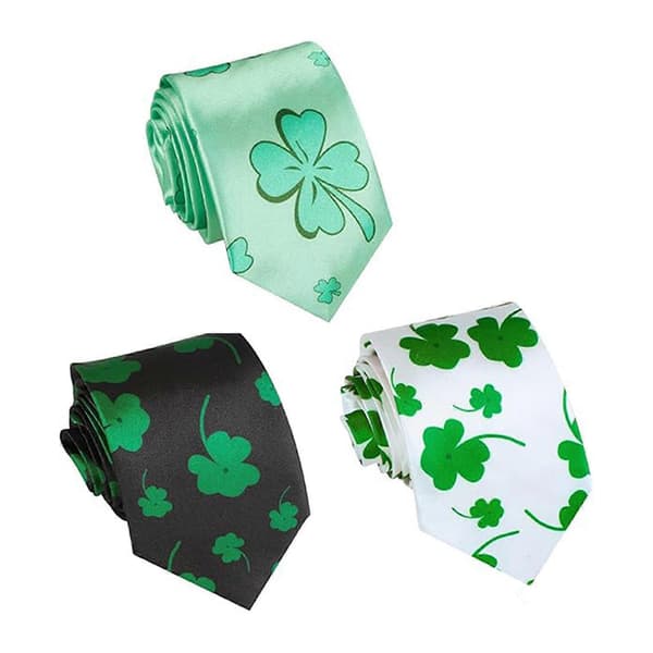 Elegant herreslips til bryllup, forretning, silkeslips, polyester, fashionable slips til fester og begivenheder Stil 4 Style 4