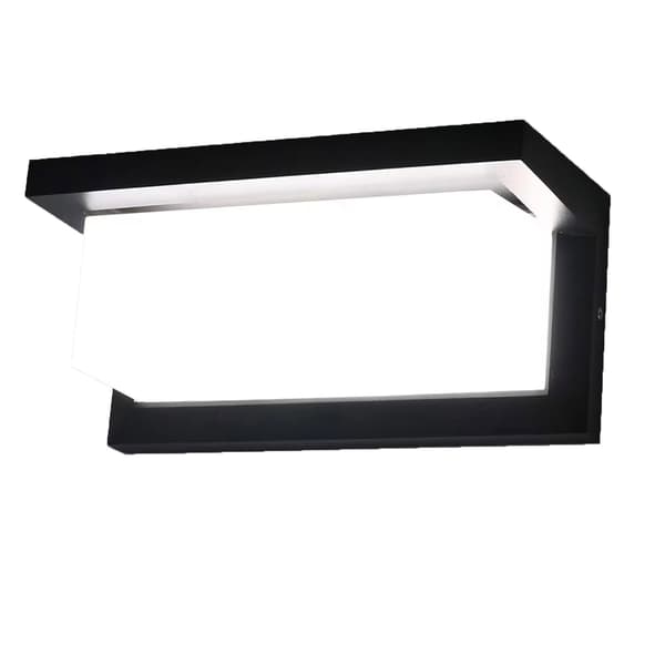 LED Outdoor Wall Lamp with Motion Sensor, Waterproof, Modern, Aluminum, Decorative Lighting