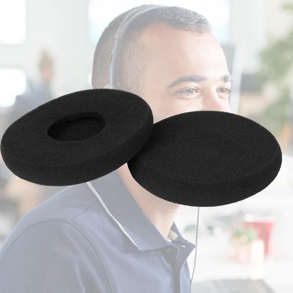 3 par ørepuder, erstatningssvamp, ørepuder til Logitech H800 headset