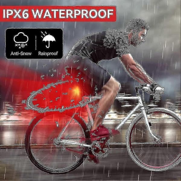 Compatible with 500 Lumen Bicycle Taillight, Super Bright Bicycle Taillight