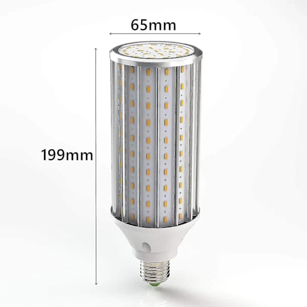 70% Discount - E27 LED Corn Bulb 60W, Equivalent to 550W Brightness, 6500K Cool White E27 LED Lamp, Non-Dimmable, 5850lm 160x5630SMD, Edison LED C
