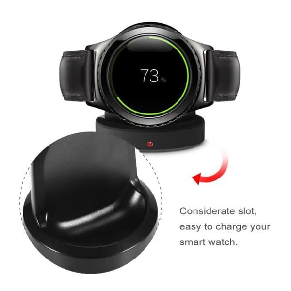 Langaton laturi Samsung Gear S3 S2 R732 R770 -kellolle HB066[DB]