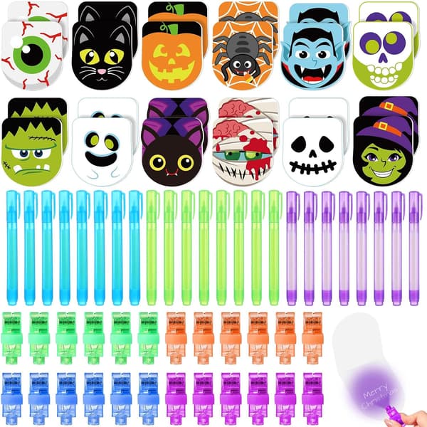 24 sett Halloween-festgaver til barn i bulk -