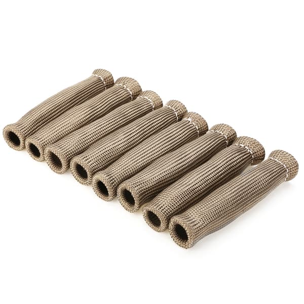 8 pcs 2500° Spark Plug Wire Sleeves Protective Cover Heat Shield for LS1/LS2