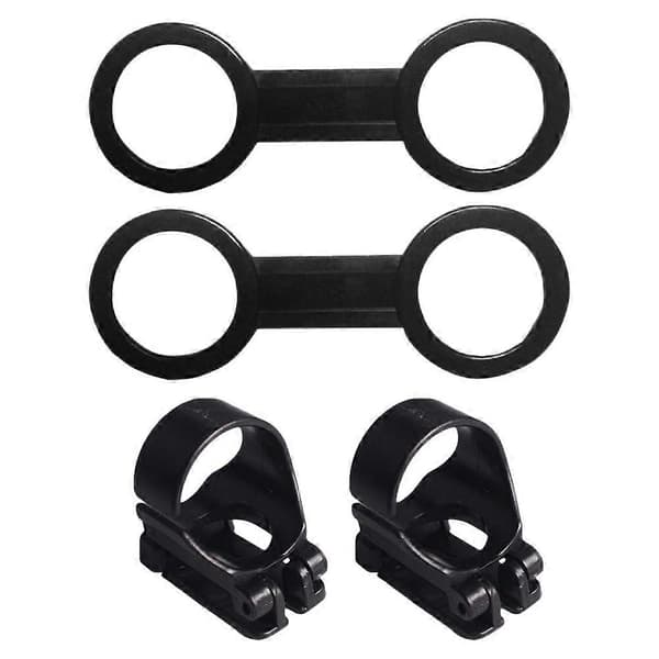 4 stk Snorkelholdere Robuste Snorkellåser Utskiftbar Maskestroppholder Dykkersnorkelholder