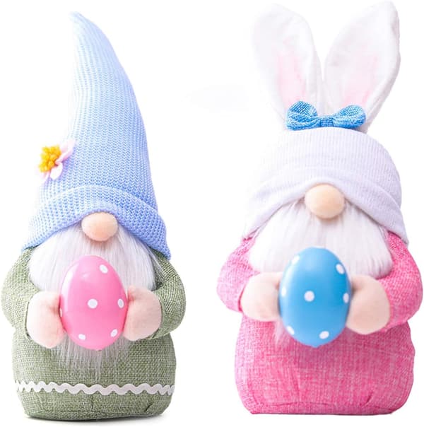 Easter Decoration Easter Gnomes, Easter Decoration Plush Gnomes Swedish Gnome Dolls, Easter Home Decor Table Decoration
