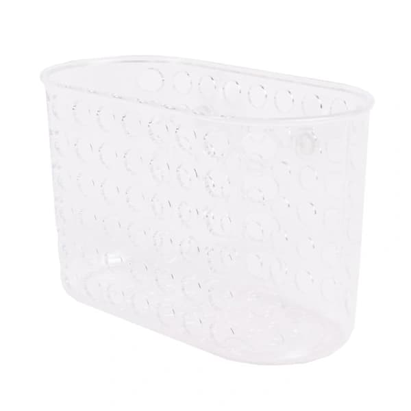 Duschhylla med sugkopp stor transparent