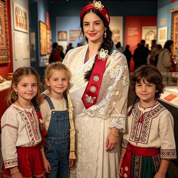 Perinteinen korealainen Hanbok-hiusasuste, tyylikäs, painettu perhonen ja -