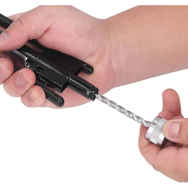 Wire Twisting Pliers, Safety Wire Twister, High Carbon Steel Safety Wire Twisting Tool with Return Spring and Locking Jaws